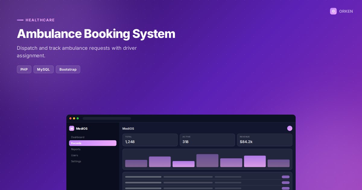 Ambulance Booking System