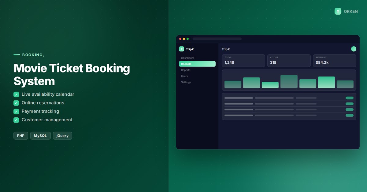 Movie Ticket Booking System