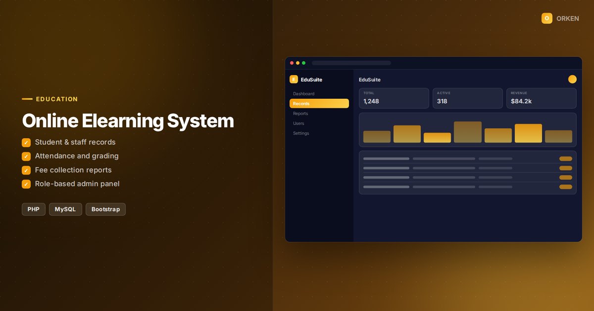 Online Elearning System
