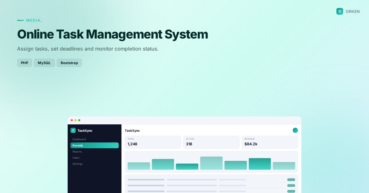 Online Task Management System