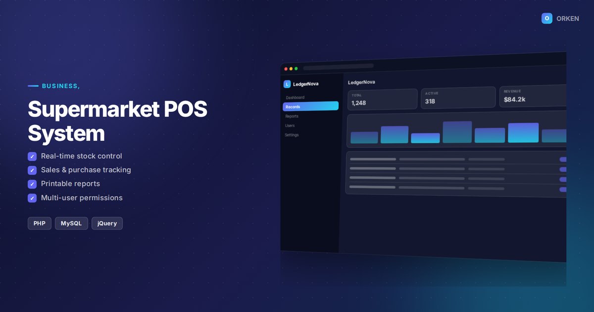 Supermarket POS System